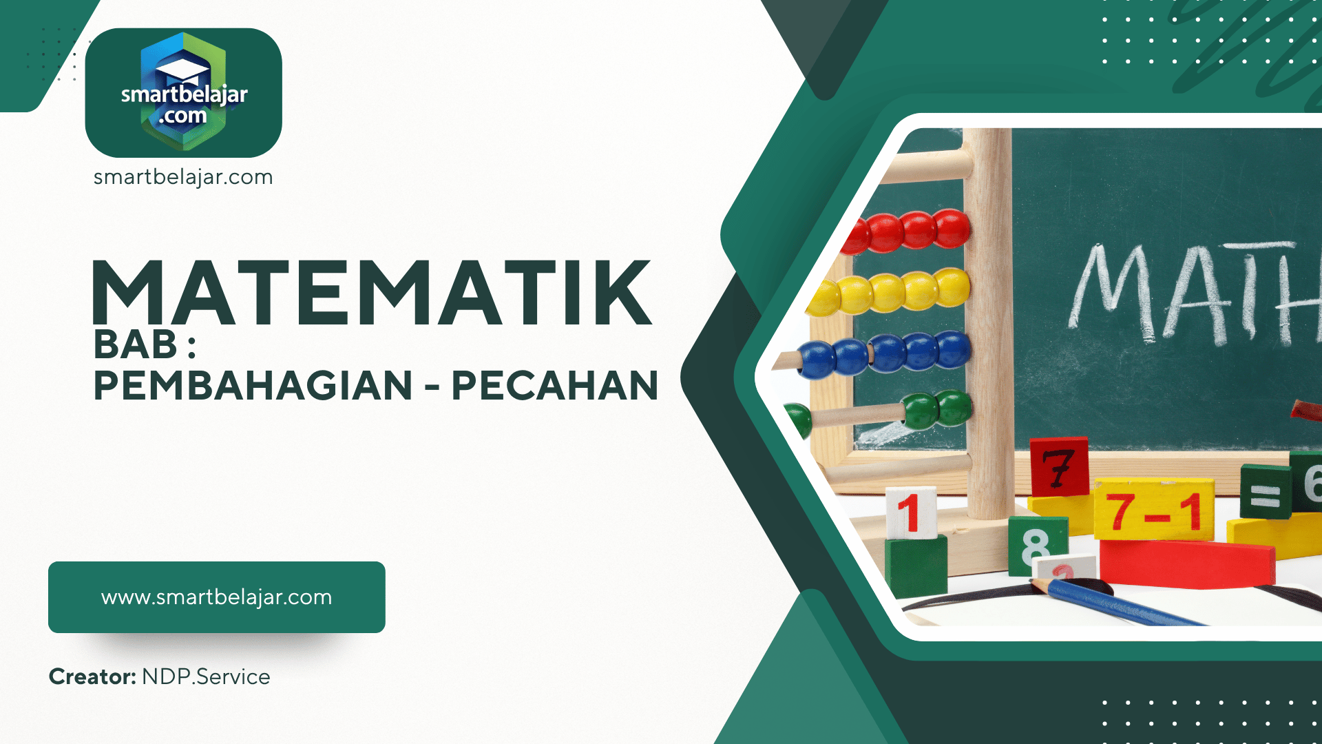 Matematik Dasar : Pembahagian dan Pecahan
